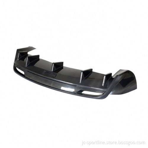 Carbon Fiber Rear Bumper Diffuser Lip for Tesla Model X 75D/90D/P90D/100D/P100D (2016-2018)